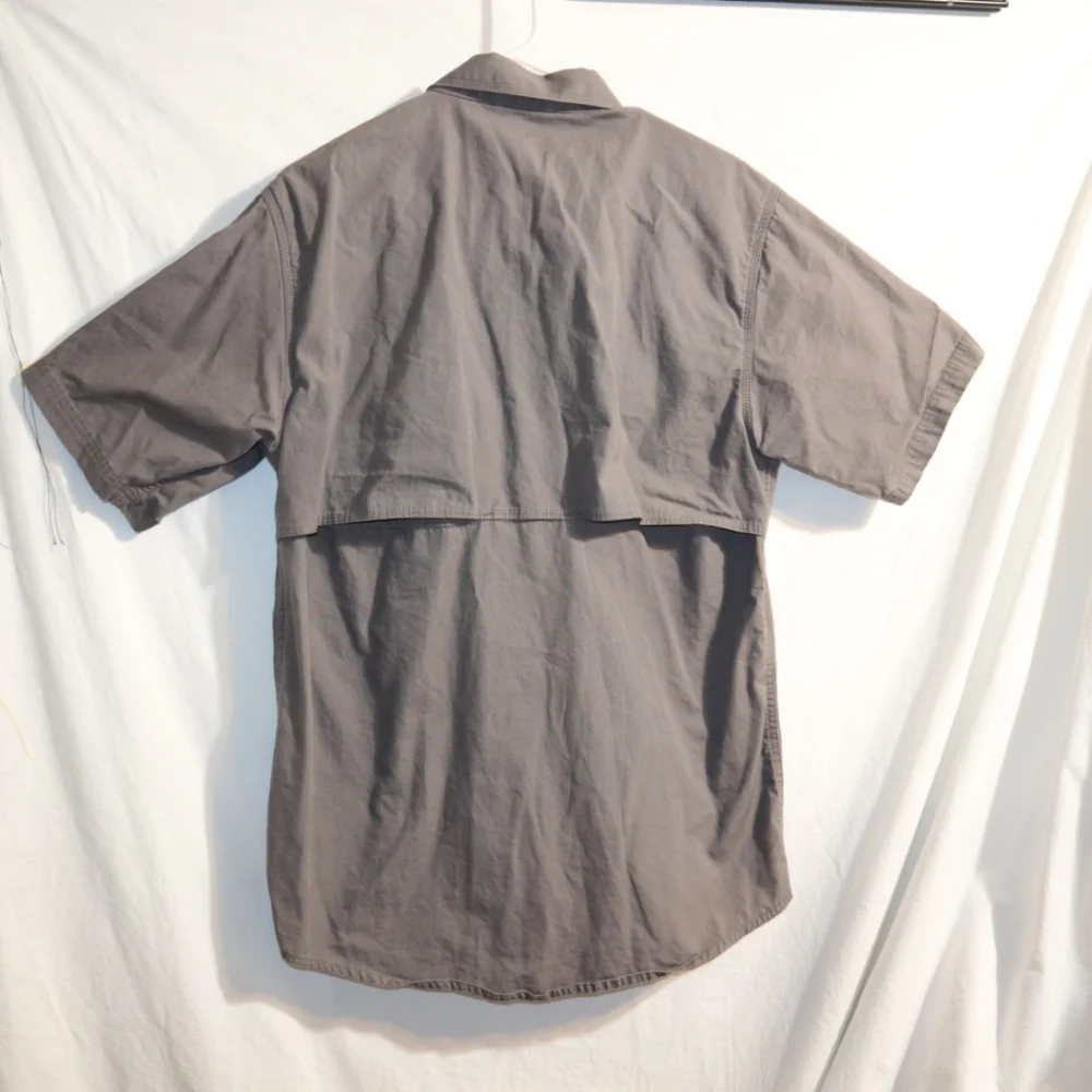5.11 Tactical Gray Casual Button Down Shirt - Picture 7 of 14